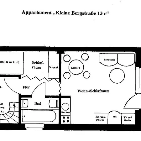 Apartment Parkresidenz - Whg 13 C Preisgünstige In Ruhiger Ortslage